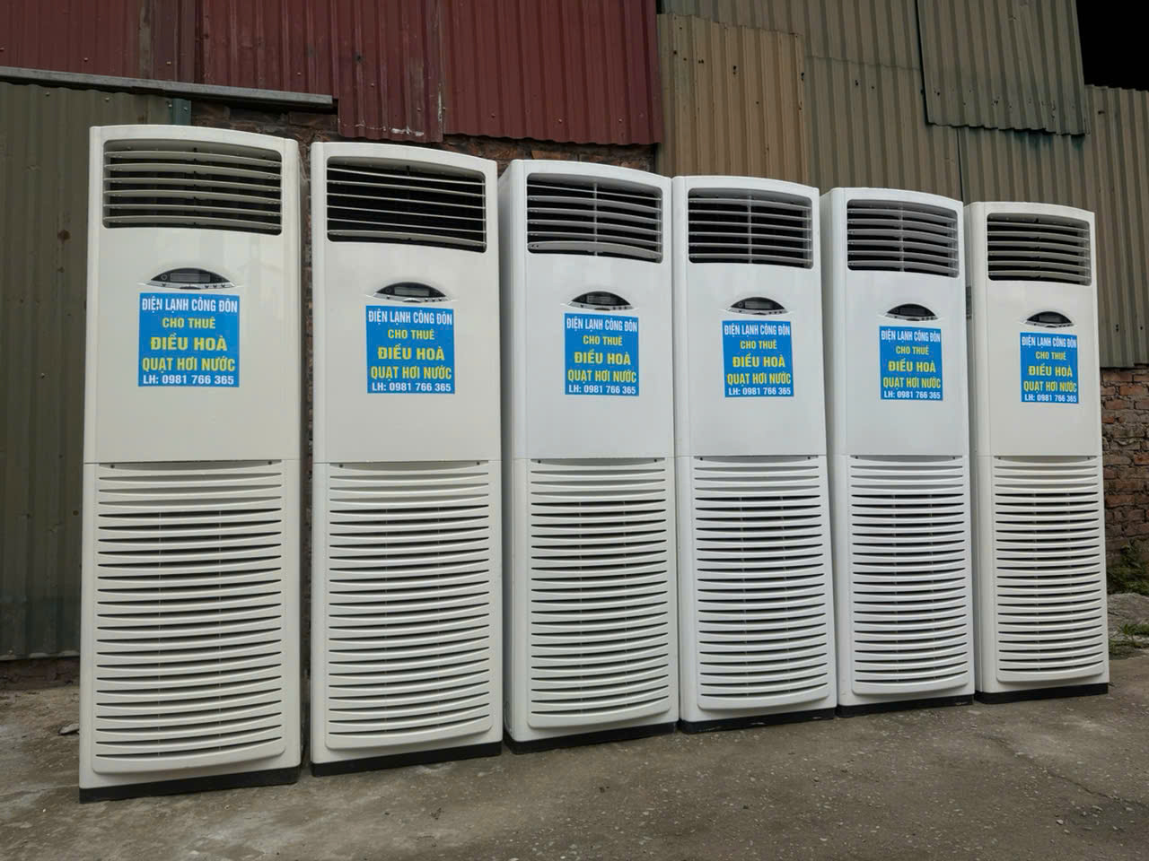 Cho thuê điều hòa sự kiện