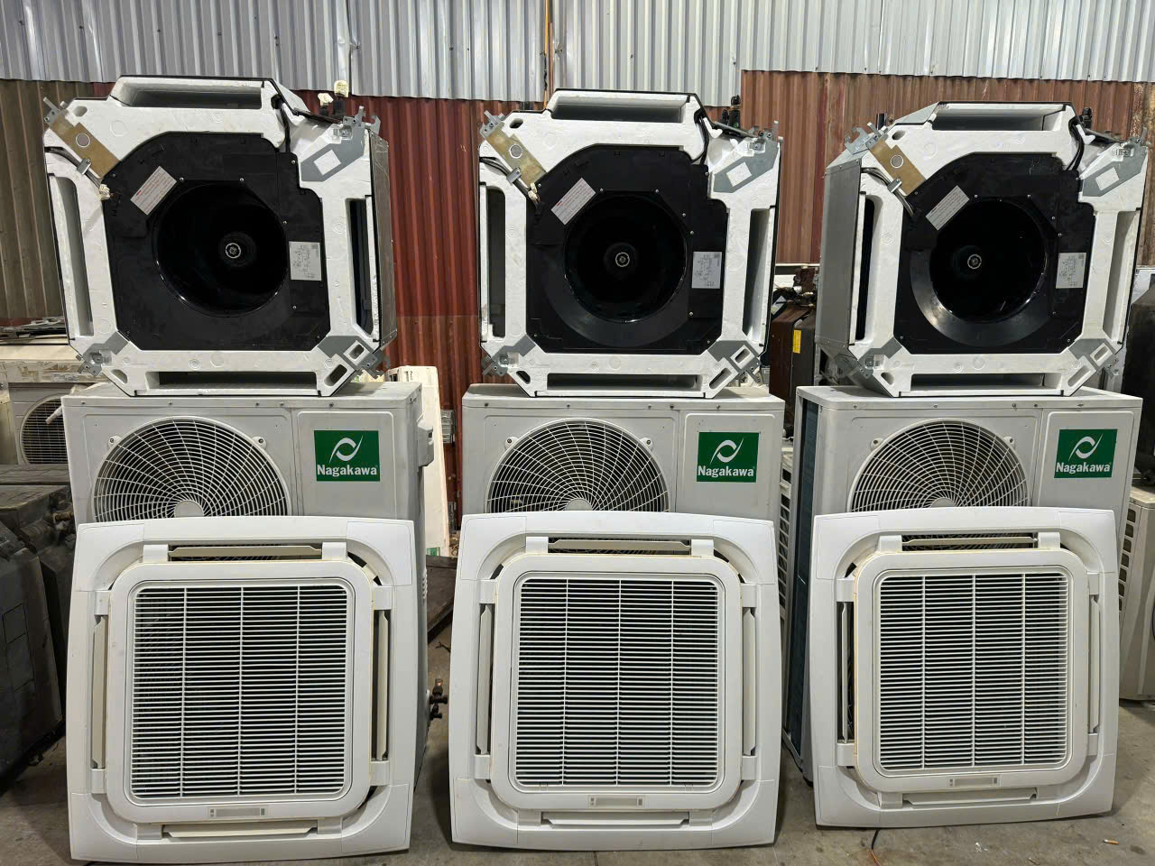 Cung cấp máy lạnh công suất lớn cho nhà xưởng may xuất khẩu tại KCN Quang Minh (Mê Linh)